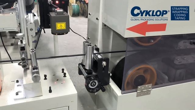 Маркировка кабеля углекислотным лазером Cyklop CM540 C (40Вт)