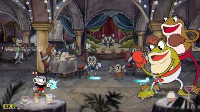 когда голова как кубок. Cuphead. стрим1