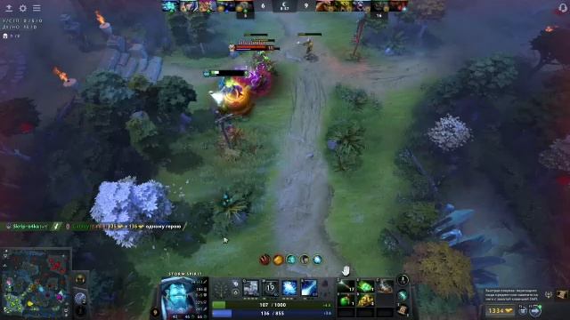 Storm Spirit: Эпичные провалы и 200 IQ моменты в одном флаконе! 😂 #Dota2 #ШтормВКолбе