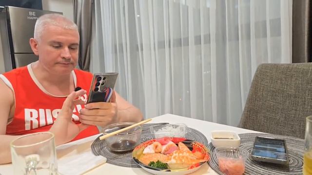 Отмечаем ДР Вована, ЮБИЛЕЙ 45 лет в Таиланде! 🥳🍤🍣 Пиратская Жизнь - Нина и Вовчик СТРИМ