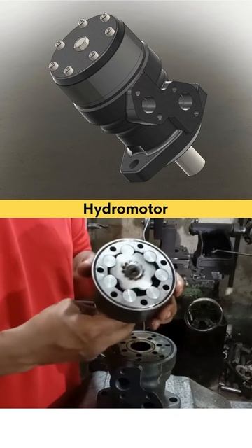 Hydraulic Motor 📌 #machine #motor #hydraulic #cad3d #solidworkstutorial #designing #3dvisual