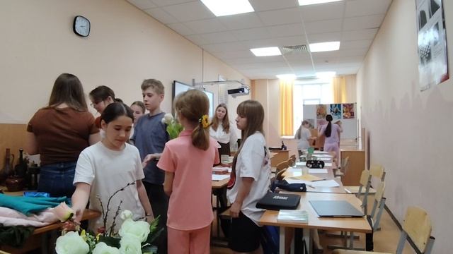 открытый урок "Живопись"
