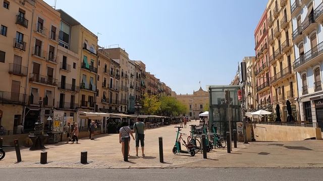 Таррагона, Испания | Атмосферная прогулка по старому городу, античный амфитеатр