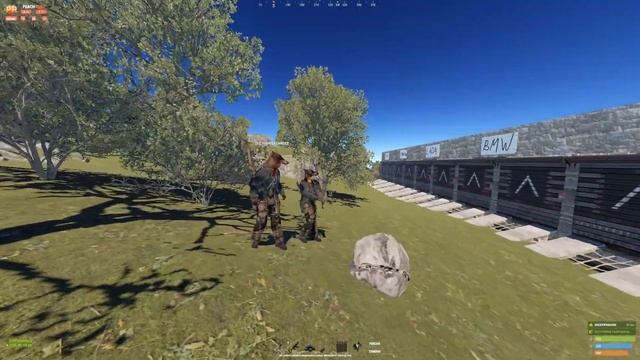 Устроили ДРАГ - РЕЙСИНГ в RUST/РАСТ
