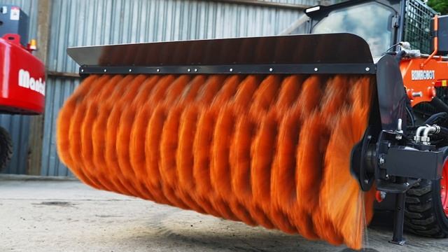 Bomrobot презентует для вас коммунальную щетку и щетку с бункером!