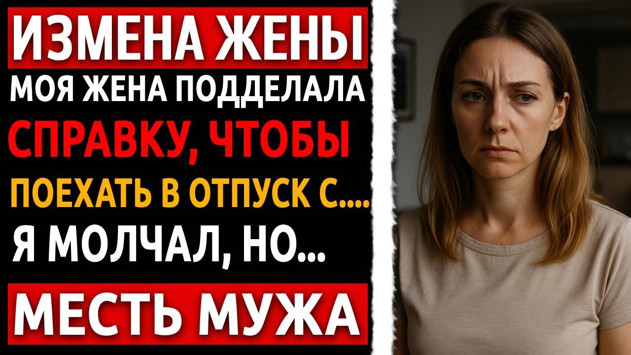 Раскрыта измена жены! Реальная история и холодная месть мужа от которой невозможно оторваться.