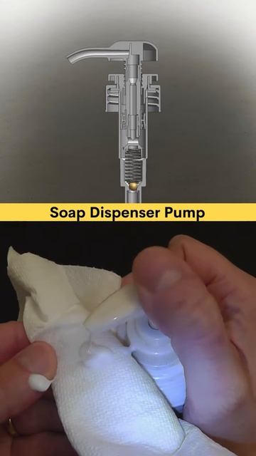 Soap Dispenser Pump ｜ How it work？ #dispenser #3dmodel #solidworks #3ddesign #cad #pump #solidwork