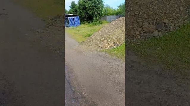 Проклятый и забытый участок дороги на улице Ульяновской в Инзе.😢😱🙈