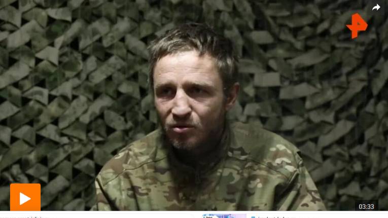 Украинский военнопленный: "Командиры бухают, а боевики гибнут пачками"