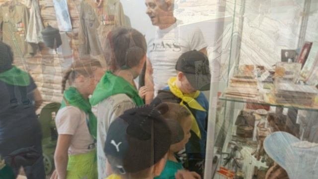 Бортсурманские ребятишки в Курмышском краеведческом музее