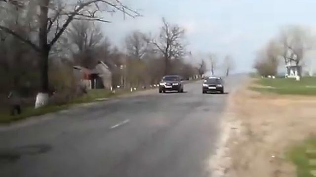 Ауди 2.6 л. против ВАЗ 2108 Солекс спорт 25/28