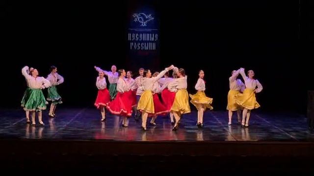 Русский народный танец, дети 13-14 лет