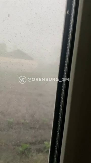 ⚡️Град прошел в Сорочинске у села Толкаевка