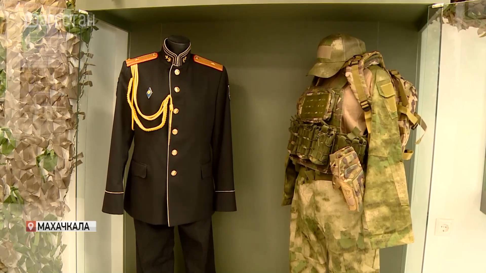 В Махачкалинской школе открылся музей, посвящённый специальной военной операции