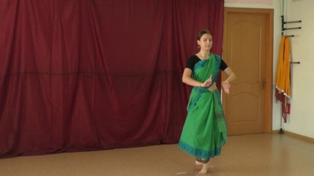Кришна Вандана | Стиль - Одисси | АНАСТАСИЯ ГОРБУНОВА | Экзамен на 1-й год | Москва