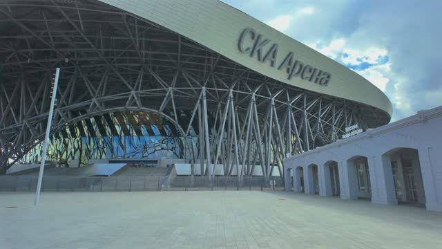 Санкт-Петербург  СКА Арена Самый Большой В Мире Хоккейный Стадион