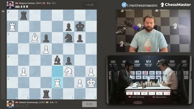 Магнус УДАРИЛ ПО СТОЛУ со всей силы! Инцидент в партии Гукеш - Карлсен