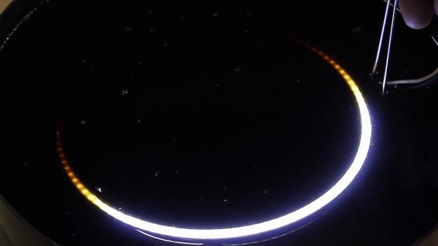 Dipping an LED into used Motor Oil?