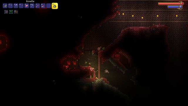 🌲Terraria Let's Play #6 Мозг Ктулху повержен! 🎮 Terraria Босс-файт