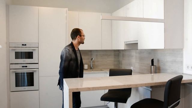 Обзор дизайна интерьера и ремонта квартиры студии в стиле минимализм. 50 м2