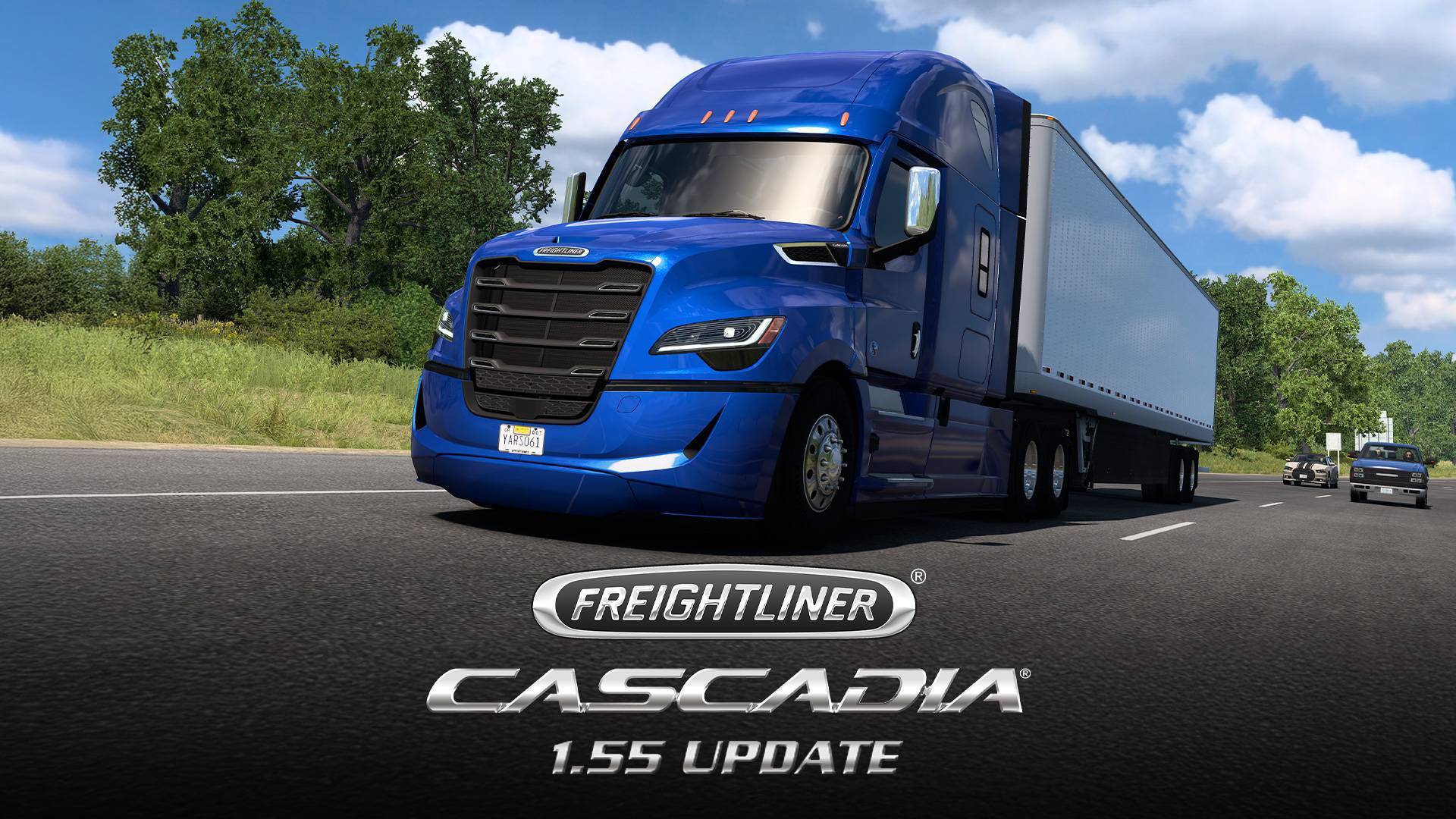Обновление Freightliner Cascadia 2024 в 1.55 American Truck Simulator