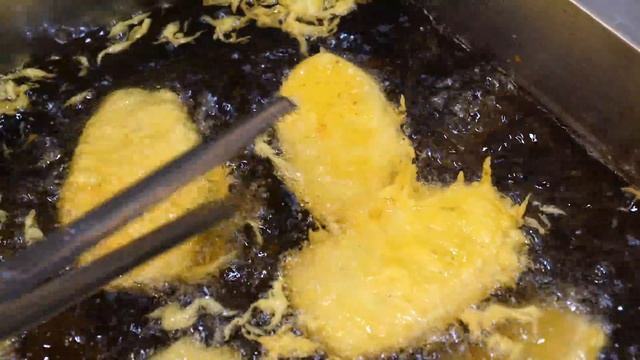 Жевательные токпокки! Хрустящий домашний картофель фри!