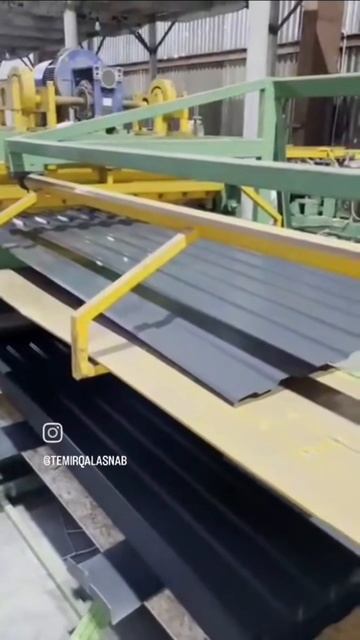 Производство профнастила С8 в сером глянце⚙️🔥
