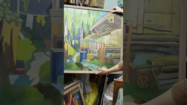 В мастерской Анны Чичуриной. Коломна