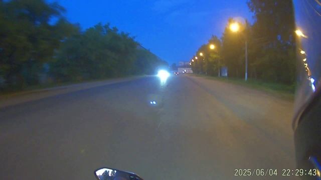 Вечерние покатушки на talaria 5500