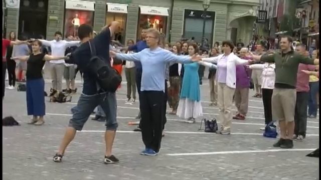 Flashmob Bothmer Movement in Ljubljana