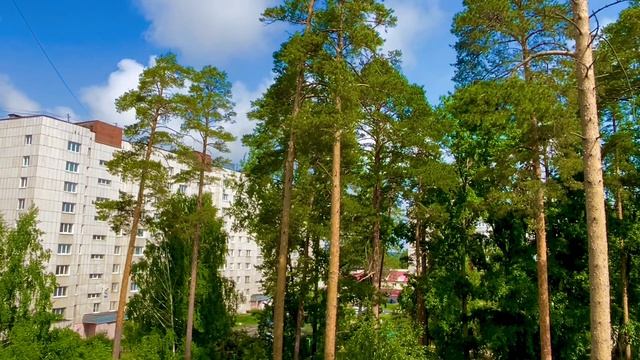 05-06-2025утро после дождя , Асбест, Средний Урал , вид из окна