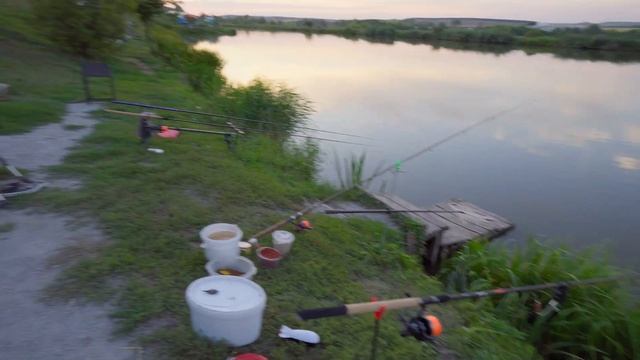 Рыбалка с ночевкой на карпа. (10.08.2024)