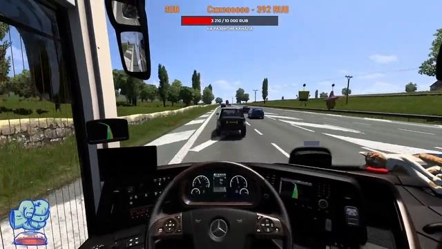 Euro Truck Simulator 2  v1.51 Последний рейс на автобусе