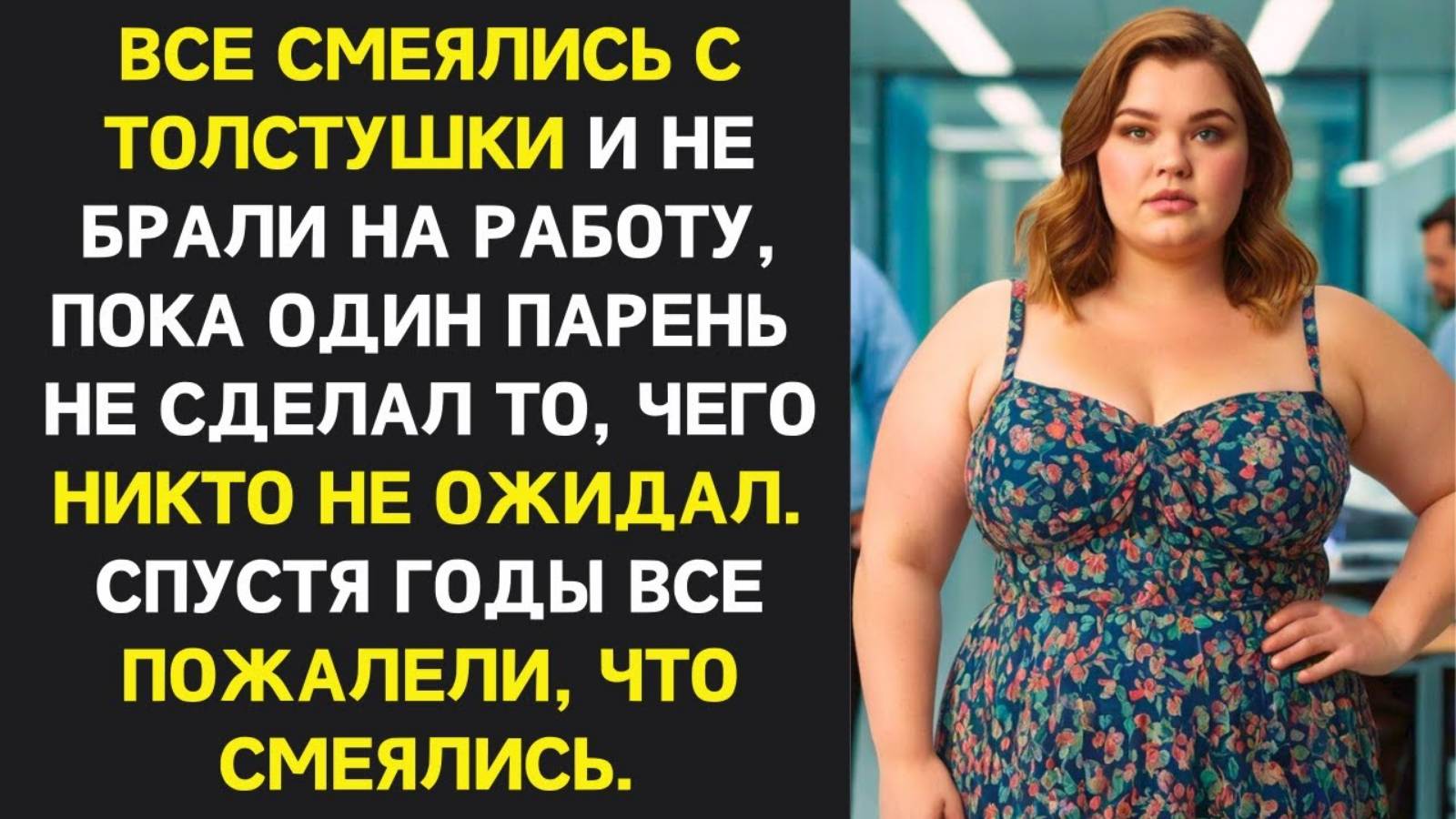 Истории из жизни. Толстушку не брали на работу Аудио рассказы, Жизненные истории слушать