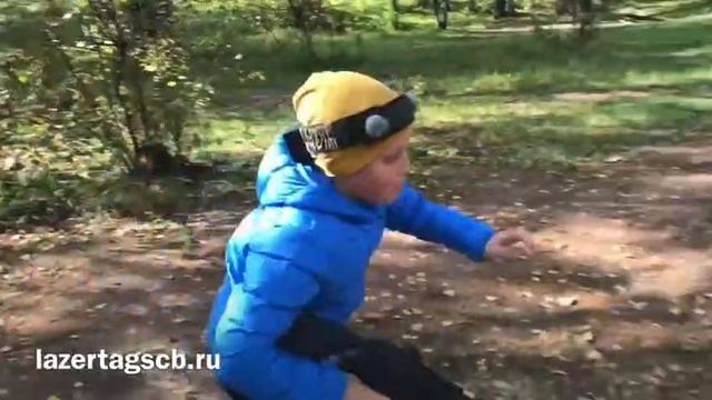 Выездной лазертаг SCB игра на природе