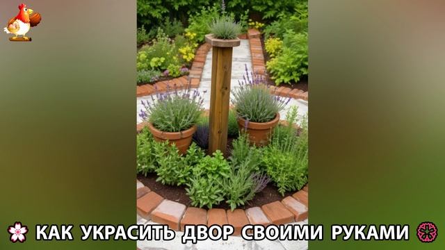 Как украсить двор дома фото идеи (580) 🏡 для дачи и сада своими руками 🌷🪻🌺💮