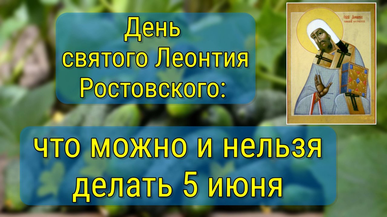 Народные приметы на 5 июня 2025: что можно и нельзя делать в день Левона Огуречника