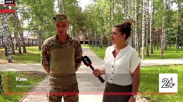 Альметьевский боец СВО вернулся в первый отпуск