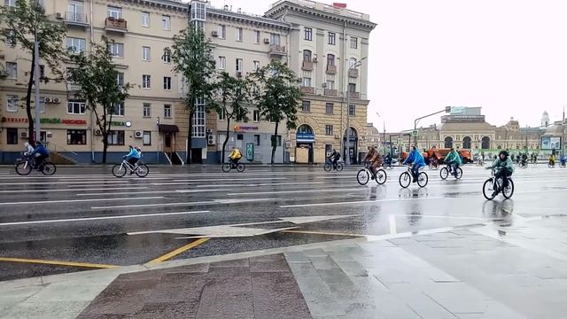 Велопарад в Москве 20.05.2018