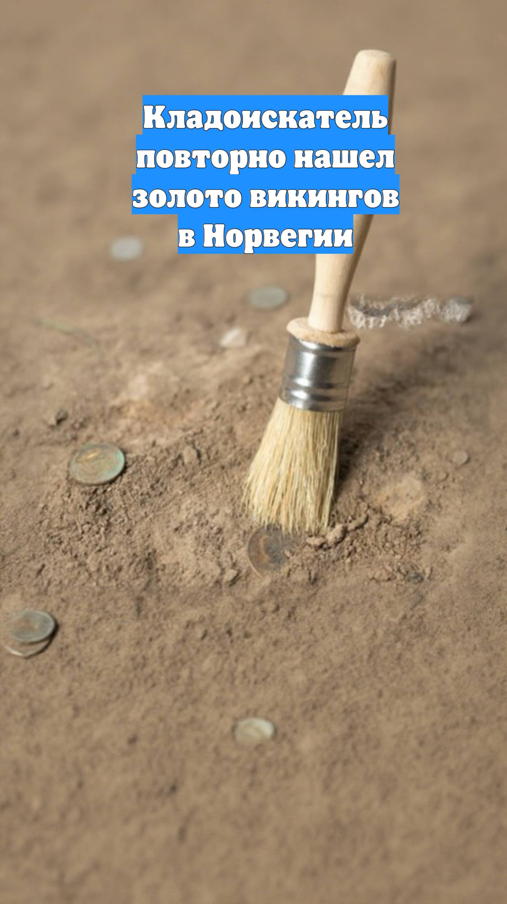 Кладоискатель повторно нашел золото викингов в Норвегии