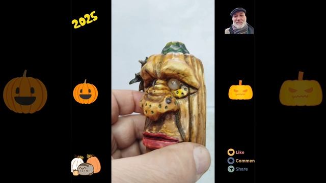 Тыква из дерева