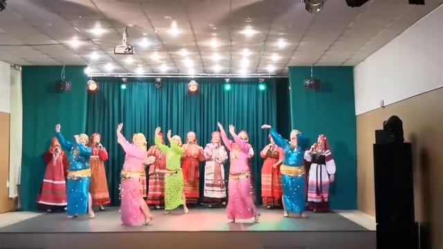 "Ой поля, поля! " Студия Арабского танца "Байсан" и Фольклорный ансамбль "Берегиня"