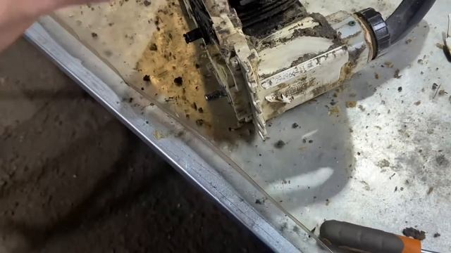 STIHL MS 180 C-BE 2013 г. Довольно редкий экземпляр на ремонте!