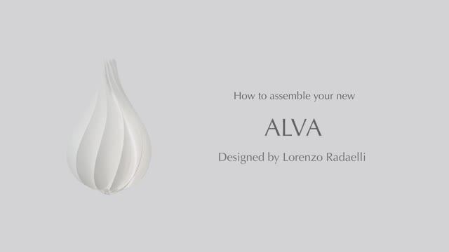 Инструкция по сборке светильника Alva Hanging Lamp