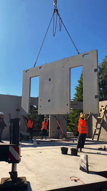 МОНТАЖ ЖЕЛЕЗОБЕТОННЫХ ПАНЕЛЕЙ ДСУ 120, КАЛЬТИНО