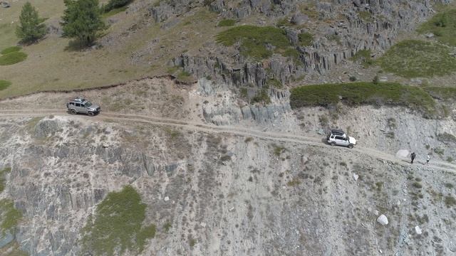 Дорога на Чокпартас (Шокпартас) прижим