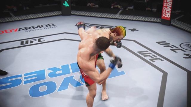 ШОН О'МЭЛЛИ VS ПЕТР ЯН UFC 4 CPU VS CPU