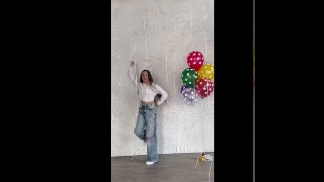 Воздушные шары Globos Payaso рис. Горошек
