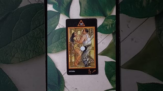 Для начинающих.Таро Манара.Младшие арканы.Десятка Огня.