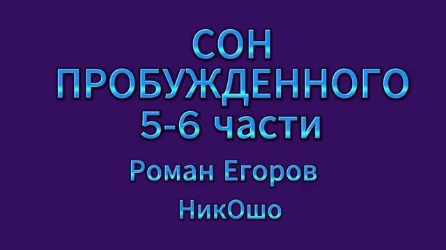 Аудиокнига. Сон пробуждённого. Откровения тишины. 4-6 часть Текст Роман Егоров. Голос Nikosho